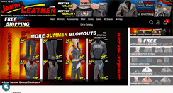 Desktop Screenshot of jaminleather.com